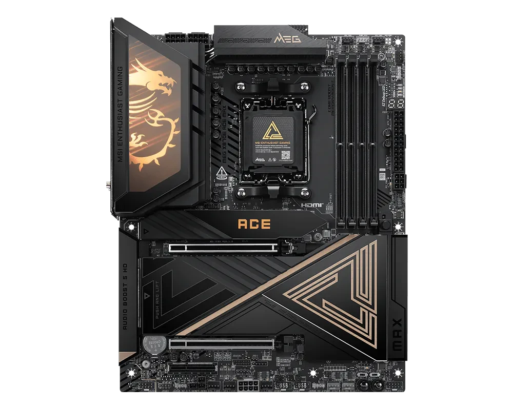 MSI MEG X870E ACE MAX AMD AM5 ATX Motherboard