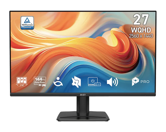 MSI PRO MP275Q E14 27-Inch WQHD IPS 144Hz Monitor
