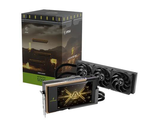 MSI GeForce RTX 5090 32G LIGHTNING Z GRAPHIC CARD