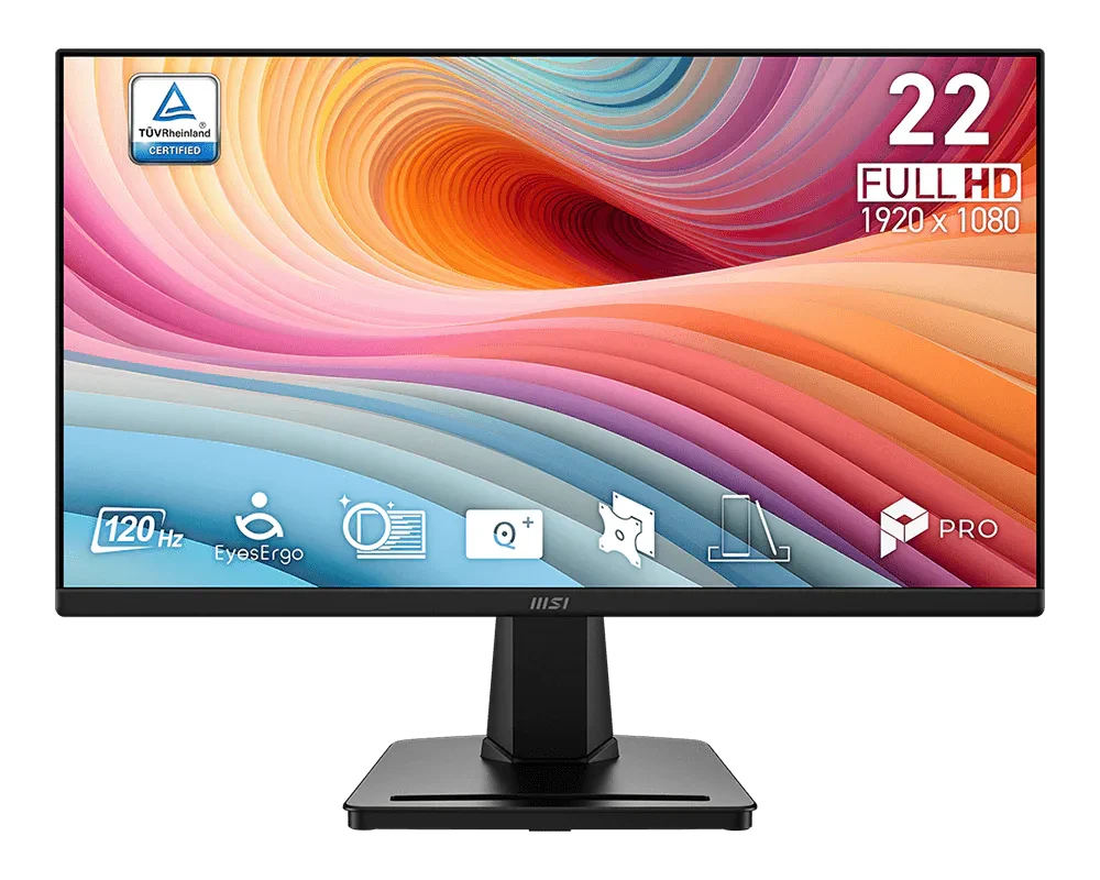 MSI PRO MP225 E12VL 22 Inch FHD Monitor