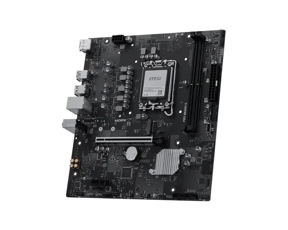 MSI PRO B860M-S DDR5 LGA 1851 Motherboard