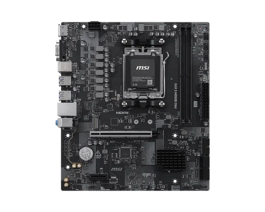 MSI PRO B850M-E EVO DDR5 AM5 Motherboard