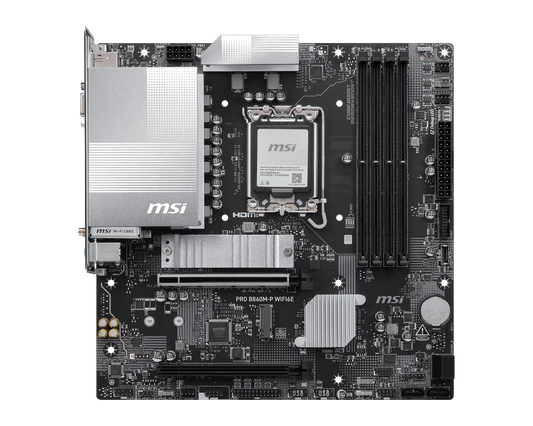 MSI PRO B860M-P WIFI6E LGA 1851 Motherboard