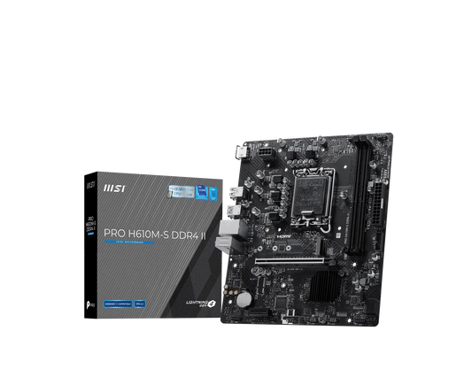 Msi Pro H610M-S DDR4 II M-ATX Motherboard