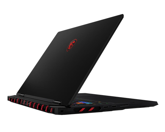 MSI Raider 18 Max HX A2WJ Intel Core Ultra 9 processor 290HX Plus, 64GB DDR5 Ram, 2TB SSD, 18 Inch, 16:10 UHD+ (3840x2400), MiniLED, IPS-Level panel, NVIDIA GeForce RTX 5090 Laptop GPU, GDDR7 24GB, Win 11 Home, 2 Yrs Warranty, Core Black