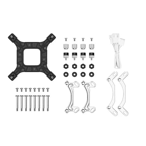 DEEPCOOL LIQUID COOLER LE240 V2 ARGB WHITE