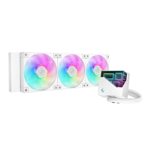 DEEPCOOL LT360 WH ARGB CPU LIQUID COOLER (WHITE) (R-LT360-WHAMNC-G-1)