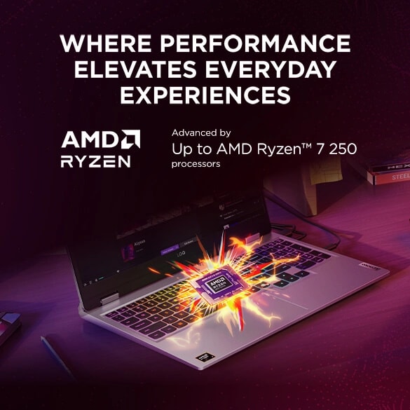 LENOVO LOQ 2025 AMD RYZEN 7 250| NVIDIA RTX 5050 8GB (24GB RAM/1TB SSD/144HZ REFRESH RATE/440 AI TOPS/15.6" (39.6CM)/WINDOWS 11/OFFICE 2024/3 MON. GAME PASS/GREY/2.4KG), 83JG008NIN