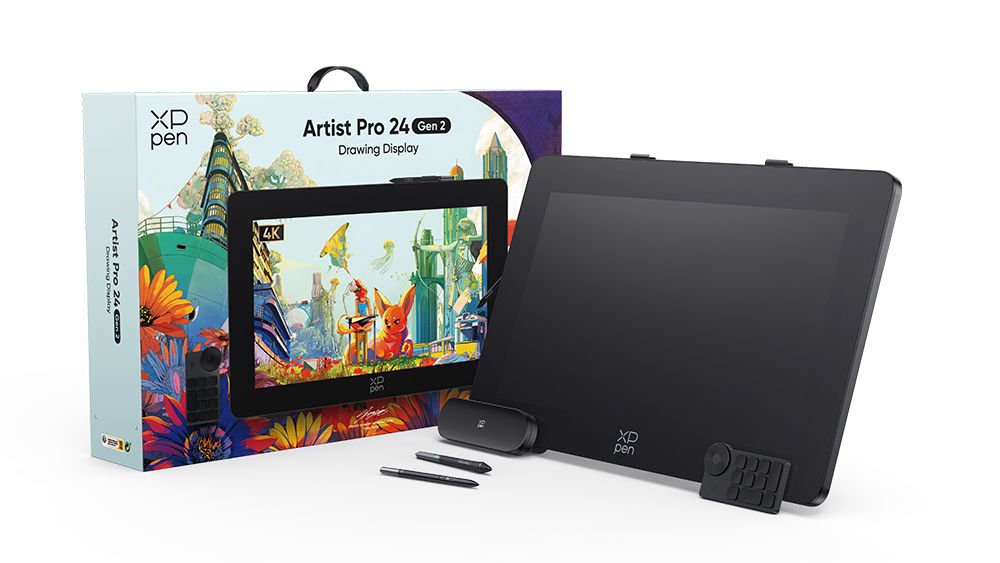 XPPen Artist Pro 24 (Gen2) 4k Full-Laminated Screen