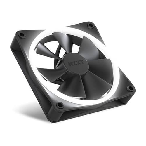 NZXT F120RGB DUO - 120MM DUAL-SIDED RGB FAN - TRIPLE PACK (BLACK) W/RGB CONTROLLER- RF-D12TF-B1