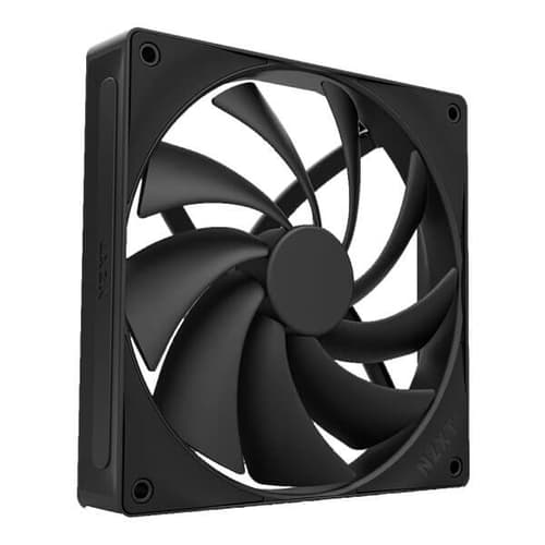 NZXT 140MM QUIET AIRFLOW FANS - SINGLE PACK (BLACK) - RF-Q14SF-B2