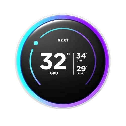 NZXT KRAKEN ELITE 360 RGB V2 - 360MM AIO LIQUID COOLER RGB CORE FAN - SINGLE FRAME (WHITE)-RL-KR36E-W2