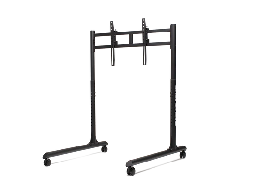 NLR Round Tube Freestanding Single Monitor Stand