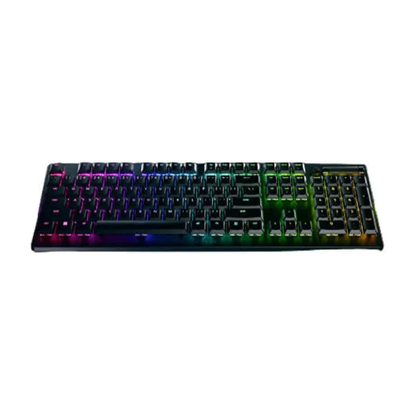 RAZER DEATHSTALKER V2 PRO - WIRELESS LOW PROFILE OPTICAL GAMING KEYBOARD (CLICKY PURPLE SWITCH) - US LAYOUT - FRML