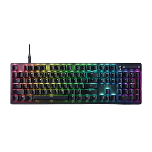 RAZERDEATHSTALKER V2 - LOW PROFILE OPTICAL GAMING KEYBOARD (CLICKY PURPLE SWITCH) - US LAYOUT - FRML