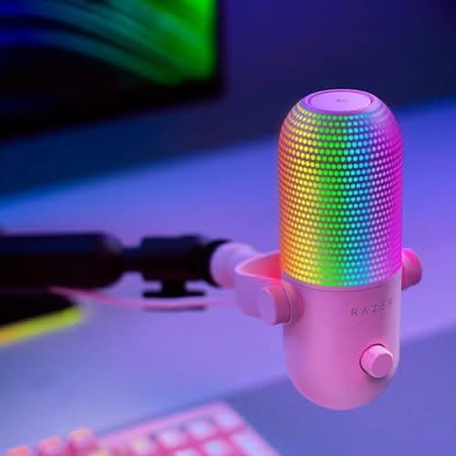 RAZER SEIREN V3 CHROMA - RGB USB MIC - QUARTZ EDITION RZ19-05060300-R3M1