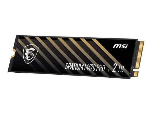 MSI SPATIUM M470 PRO SSD 2 TB internal M.2 2280 PCIe 4.0 x4 S78-440Q990-P83