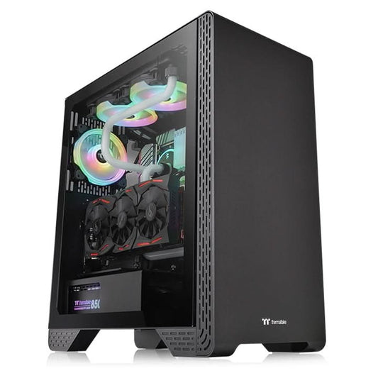 THERMALTAKE S300 TG MID-TOWER CABINET BLACK