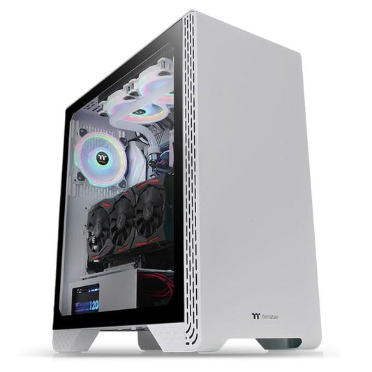 THERMALTAKE S300 TG MID-TOWER CABINET SNOW WHITE