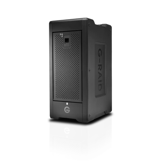 SANDISK PROFESSIONAL 96TB G-RAID SHUTTLE 8 - TRANSPORTABLE EXTERNAL HARD DRIVE, THUNDERBOLT 3 - SDPH48H-096T-MBAAB