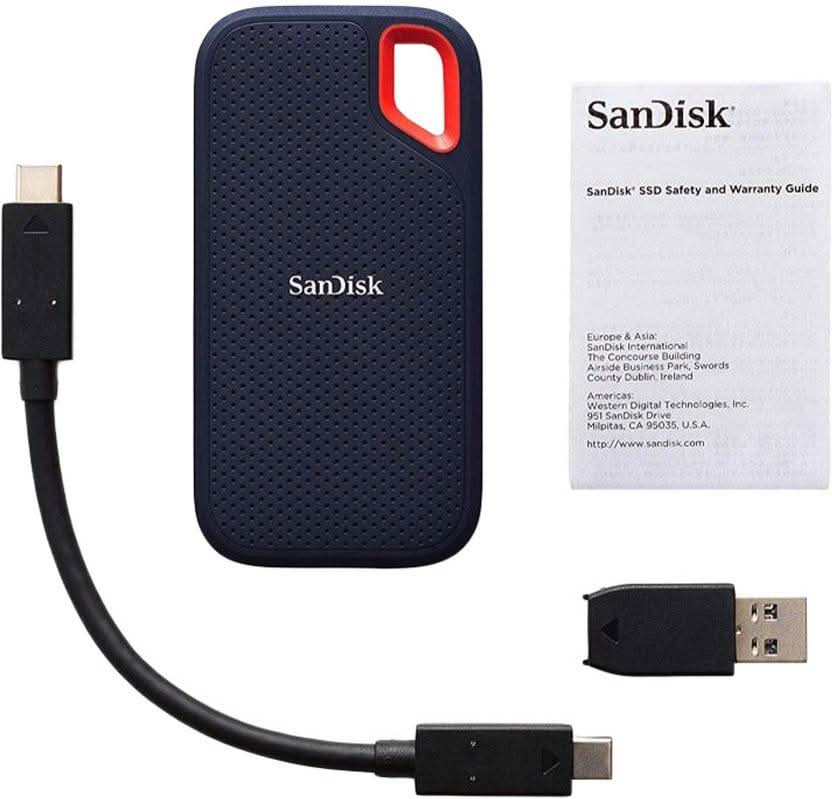 SANDISK 1TB E61 WIRED EXTERNAL SOLID STATE DRIVE (SSD)