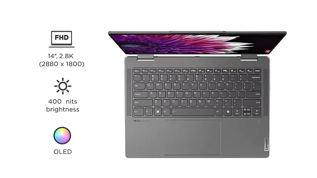 LENOVO YOGA 7I 83DJ006XIN [ULTRA 5-125H 14TH GEN/16GB/1TB SSD/WIN11 HOME+MSO/14.0 Inch TOUCH/INTEGRATED GRAPHICS /1 YEAR(S)/BLACK/DIGITAL PEN]