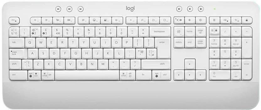 LOGITECH K650 WIRELESS KEYBOARD OFF WHITE