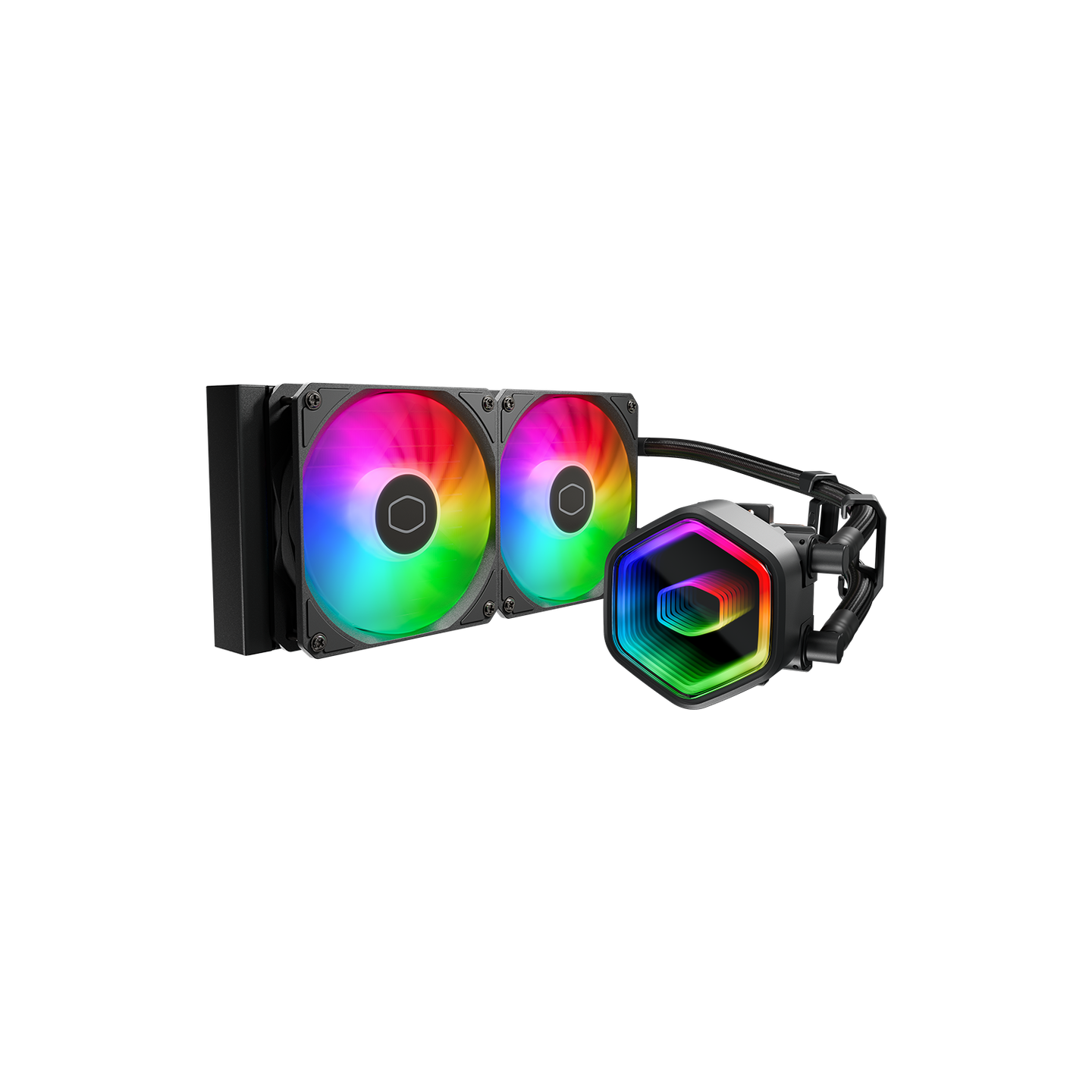 Cooler Master MasterLiquid 240 Core II ARGB Liquid CPU Cooler -Black