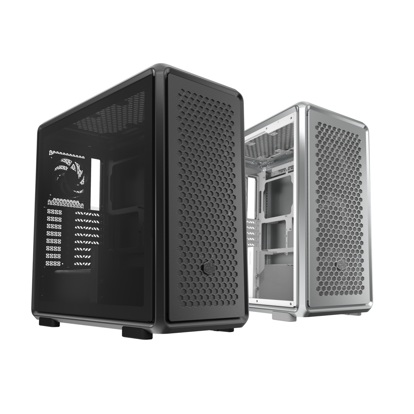 Cooler Master MasterFrame 600 E-ATX Mid Tower Case - white