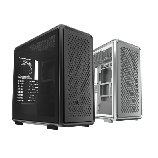 Cooler Master MasterFrame 600 E-ATX Mid Tower Case - white