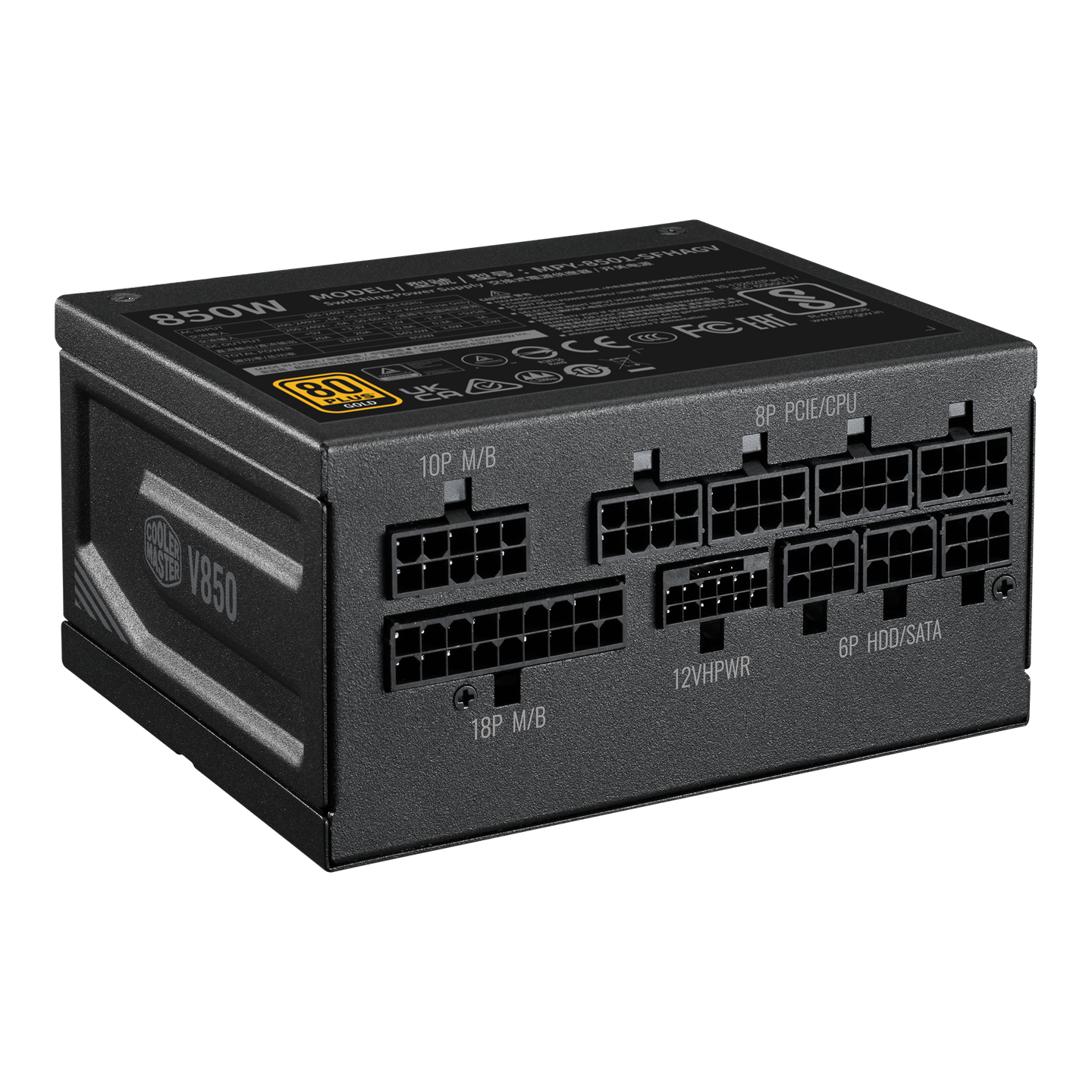 COOLER MASTER MWE 850 VSFX 80 PLUS GOLD ATX 3.1 FULLY MODULAR SMPS