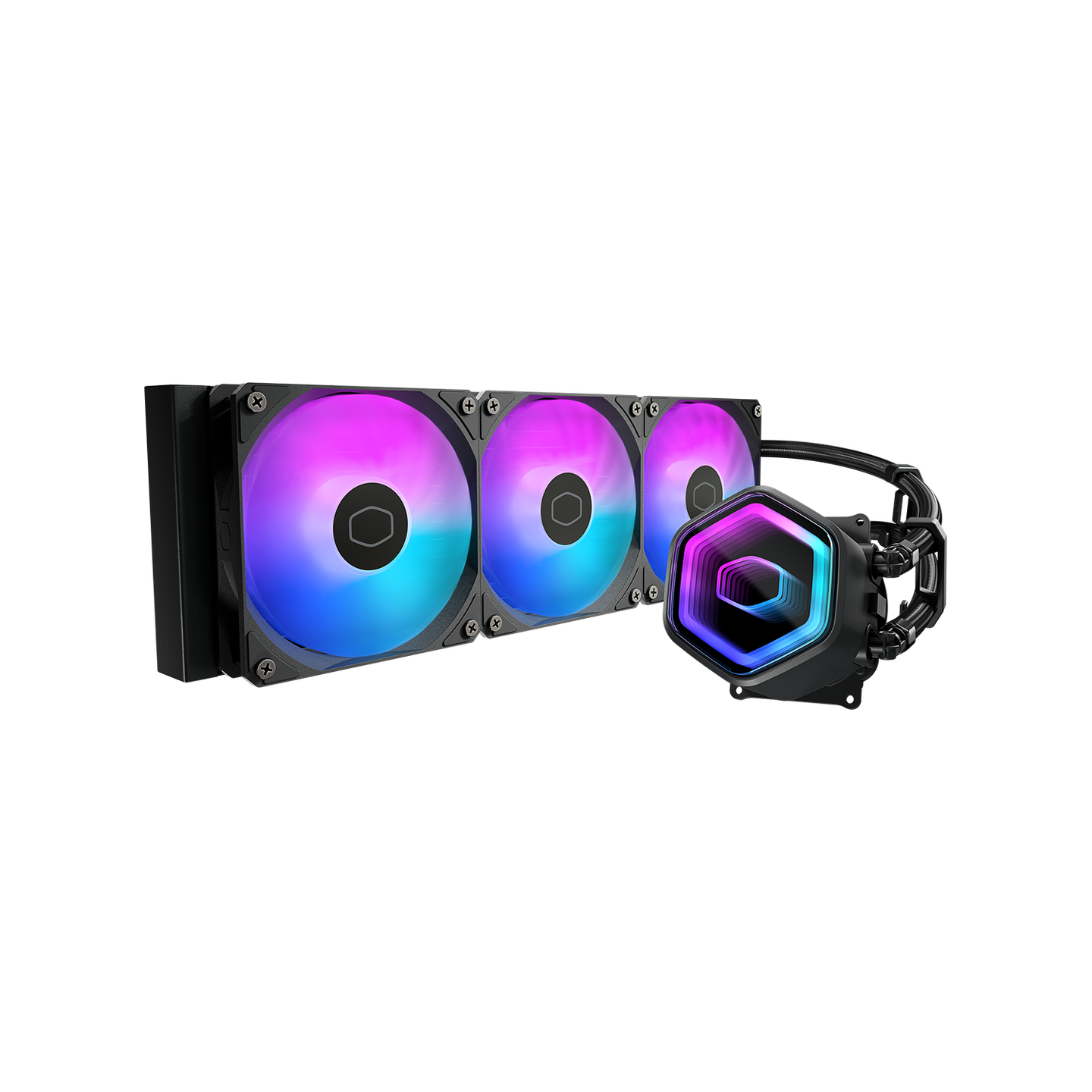 COOLER MASTER MASTERLIQUID 240 CORE II ARGB LIQUID CPU COOLER -BLACK M