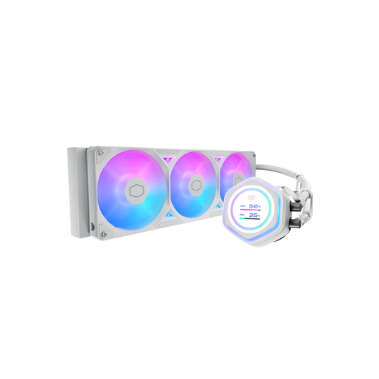 Cooler Master MasterLiquid ML360 Atmos II LCD ARGB WHITE FAN