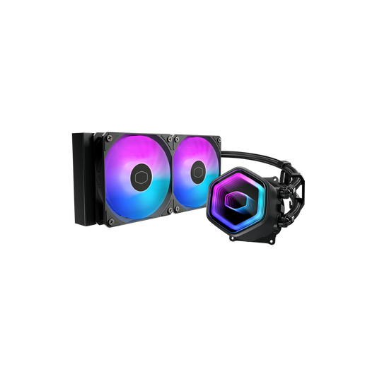 COOLER MASTER MASTERLIQUID 240 CORE II ARGB LIQUID CPU COOLER -BLACK MLW-D24M-A18PA-R1