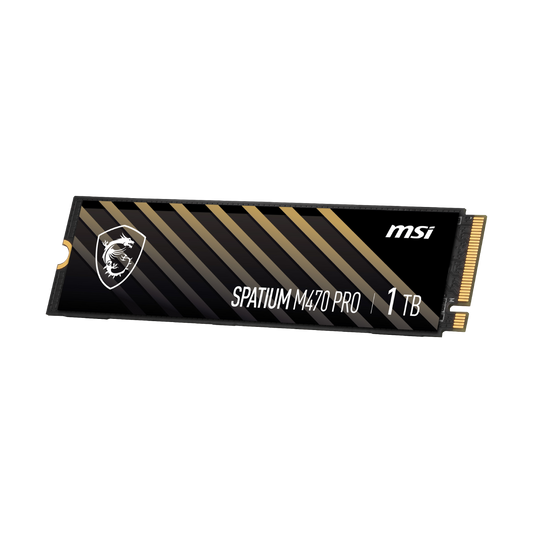 MSI SPATIUM M470 PRO PCIe 4.0 NVMe M.2 1TB SSD
