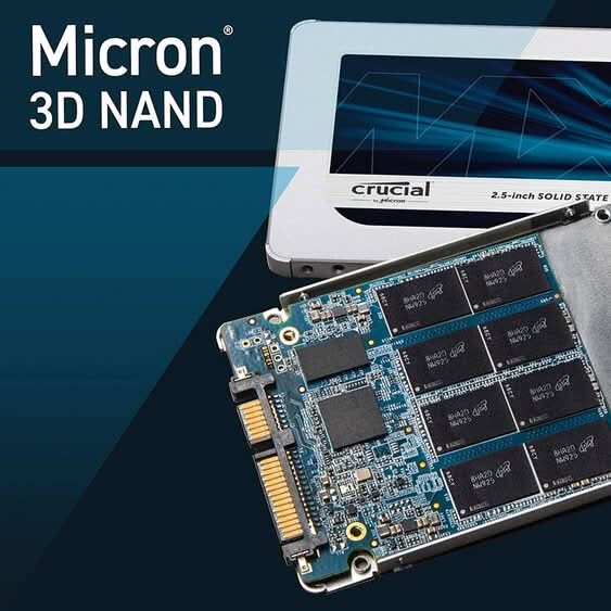 CRUCIAL MX500 1TB SATA SSD
