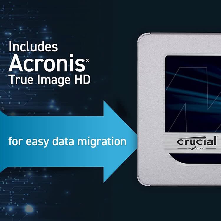 CRUCIAL MX500 1TB SATA SSD