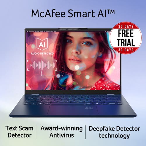 ACER SWIFT 14 AI INTEL CORE ULTRA 7 256V PROCESSOR (WINDOWS 11 HOME + MICROSOFT OFFICE/16 GB/ 1TB SSD) STREAM BLUE, SF14-51, 35.56 CM (14.0 INCH) OLED WUXGA DISPLAY NX.J2HSI.001