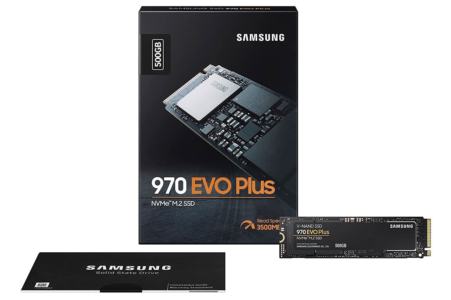 SAMSUNG 970 EVO PLUS 500 GB NVME M.2 INTERNAL SSD