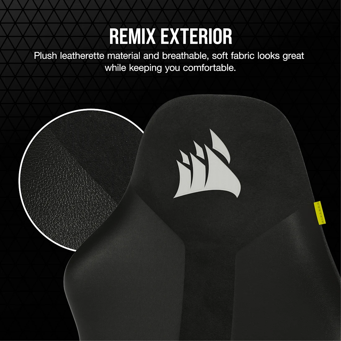CORSAIR TC70 REMIXED BLACK GAMING CHAIR
