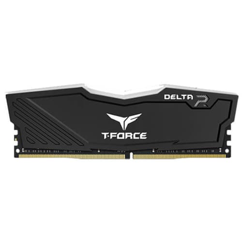 TEAMGROUP T-FORCE DELTA RGB 16GB (16GBX1) DDR4 3200MHZ BLACK DESKTOP RAM