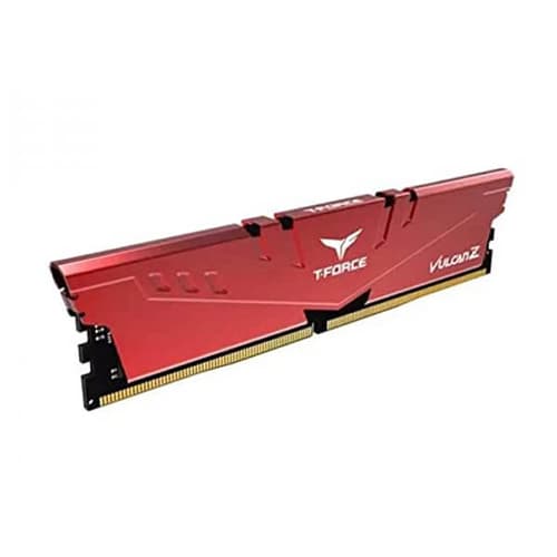 TEAMGROUP T-FORCE VULCAN Z 32GB (32GBX1) DDR4 3600MHZ DESKTOP RAM (RED)