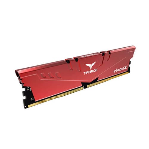TEAMGROUP T-FORCE VULCAN Z 8GB (8GBX1) DDR4 3200MHZ DESKTOP RAM (RED)