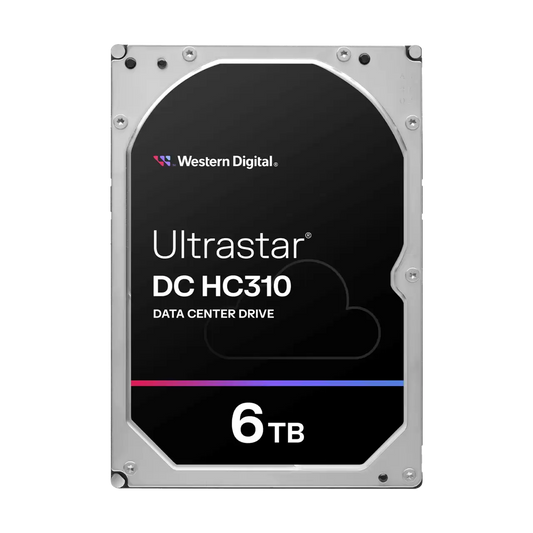 WESTERN DIGITAL 6TB ULTRASTAR DC HC310 7200 RPM SATA , 0B36039