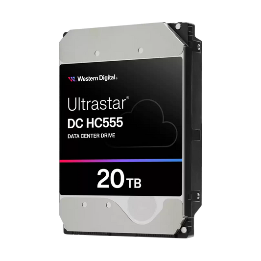 Western Digital Ultrastar HC555 Data Center HDD Storage - 20TB