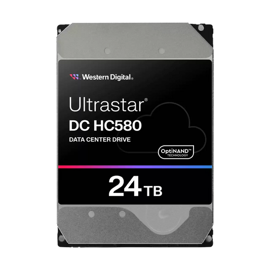 WESTERN DIGITAL ULTRASTAR DC HC580 DATA CENTER HDD 24TB