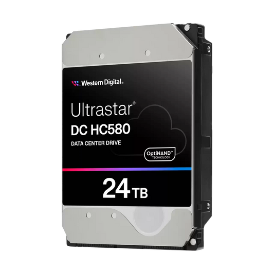 WESTERN DIGITAL ULTRASTAR DC HC580 DATA CENTER HDD 24TB