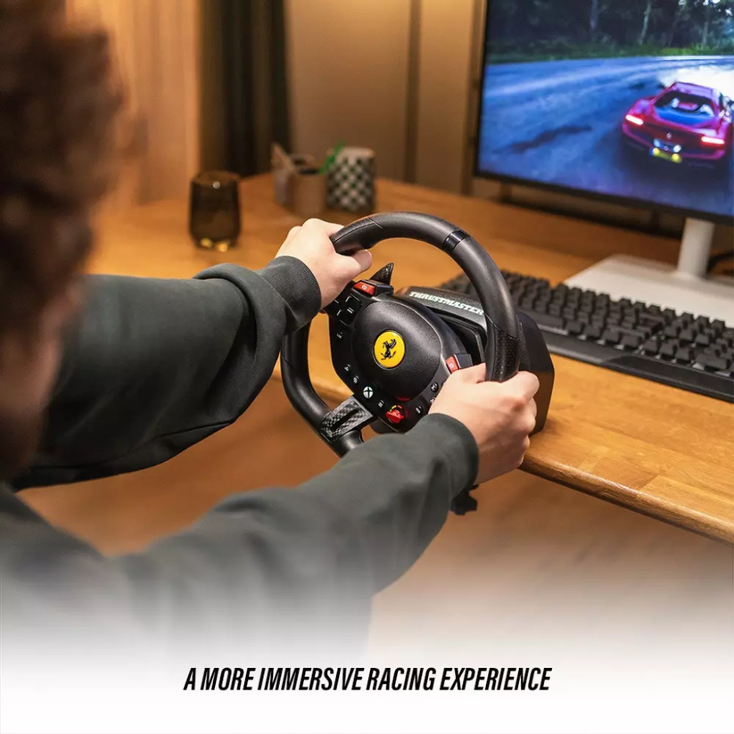 Thrustmaster T98-X Ferrari 296 GTS, Racing Wheel for Xbox Series, Xbox One, PC