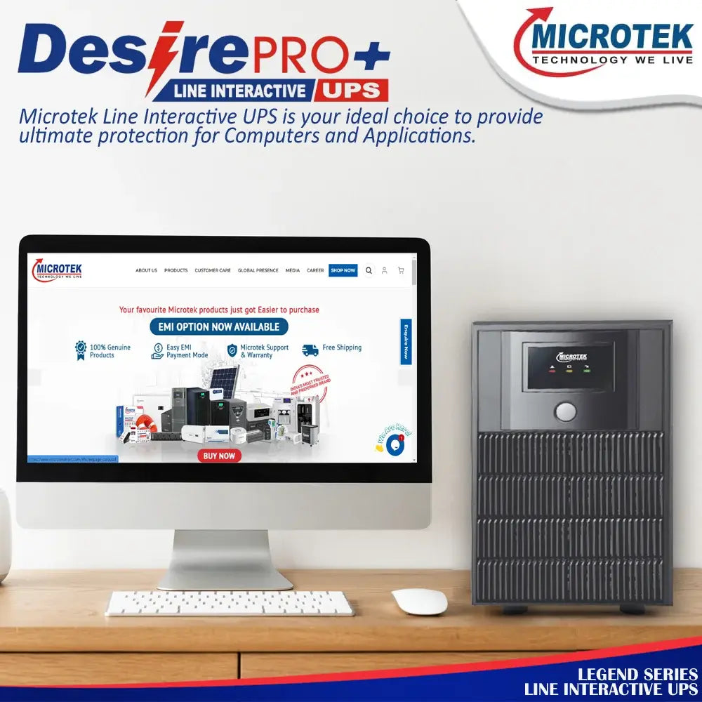 MICROTEK DESIRE 1000 PRO+ UPS