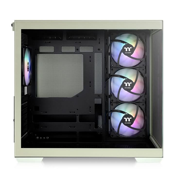 THERMALTAKE VIEW 380 TG ARGB MATCHA GREEN MID TOWER CABINET